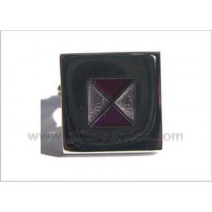 Purple Cuff Links